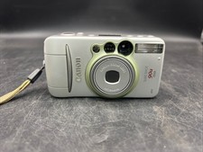 Canon Sure Shot 90u II Date 35mm Film Camera w/ Case AS IS/FOR PARTS