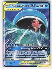 Magikarp & Wailord GX SM166 Pokemon SM Promos Holofoil *LP* on eBay