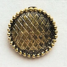 Fleur De Lis Dress Scarf Clip Marked Germany Vintage Victorian Revival Jewelry