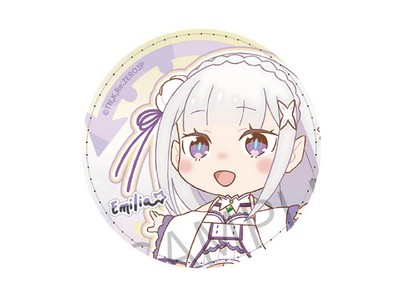 AFORCE ''Re:Zero -Starting Life in Another World-'' Emilia Big Leather Badge 75mm