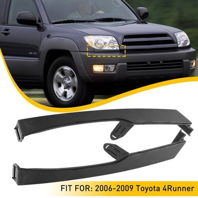 FRONT BUMPER GRILLE FILLER HEADLIGHT TRIM SET RH LH FOR 2006-2009 TOYOTA 4RUNNER
