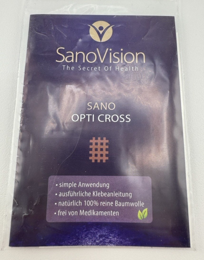 Kinesiotapes Opti Cross klein 9er / Schmerzpflaster / Gitterpflaster