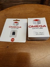 Omega Datacube 128GB Sd Card Photo Video Backup Device 256 GB Apple Android