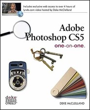 Adobe Photoshop CS5 One-on-One - Paperback, by McClelland Deke - Good