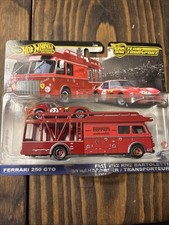 Hot Wheels Premium Team Transport Ferrari 250 GTO FIAT 642 RN2 Bartoletti