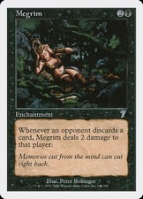 MTG Megrim 7ED English NM