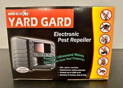 Bird-X Yard Gard - Electronic Pest Repeller *NEW IN BOX*