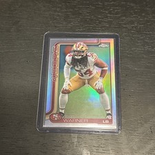 2025 Topps Chrome Football Fred Warner #268 Refractor