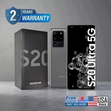 NEW SEALED Samsung Galaxy S20 Ultra 5G SM-G988U 128GB Factory Unlocked