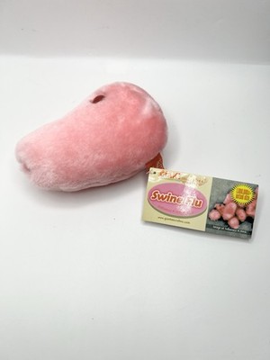 GIANT MICROBES SWINE FLU Stuffed Plush Toy Influenza Virus H1N1 Science New Tags