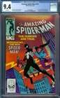 Amazing Spider-Man #252 1st Print CGC 9.4 WHITE Marvel 1984 1st Black Suit