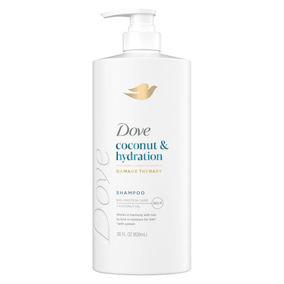 Dove Shampoo Coconut & Hydration for Dry Hair with Bio-Protein Care Technology a