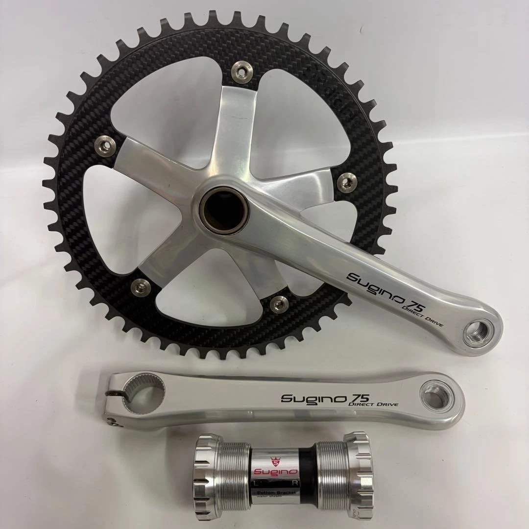 sugino 75DD 170mm digirit カーボンチェーンリング49T Sugino 75 for sale | eBay