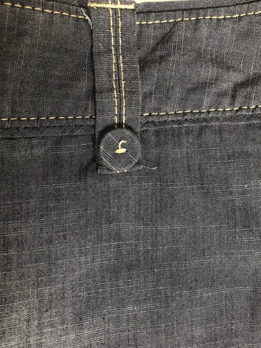 Apt. 9 "Maxwell" Capri Pants ~ Women's Size 12 ~ Blue Gray ~ 10” Rise ~ Wide Leg - Picture 7 of 9