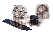 Aqualogix Total Body Pool Fitness Equipment Medium Resistance Smoke Bells/Fins