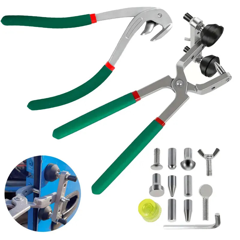 Car Door Dent Repair Tool Crimp Edge Plier Beak Pliers Auto Engine Cover Removal