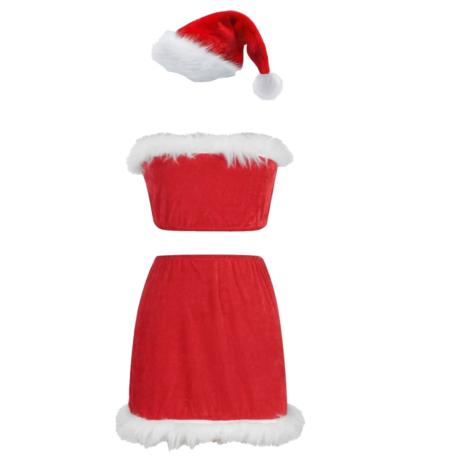 Trajes de falda de piel sintética para Mujeres