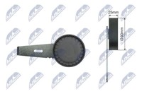 RNK-CT-054 NTY Spannrolle, Keilrippenriemen FüR CitroËN,Fiat,Lancia,Peugeot