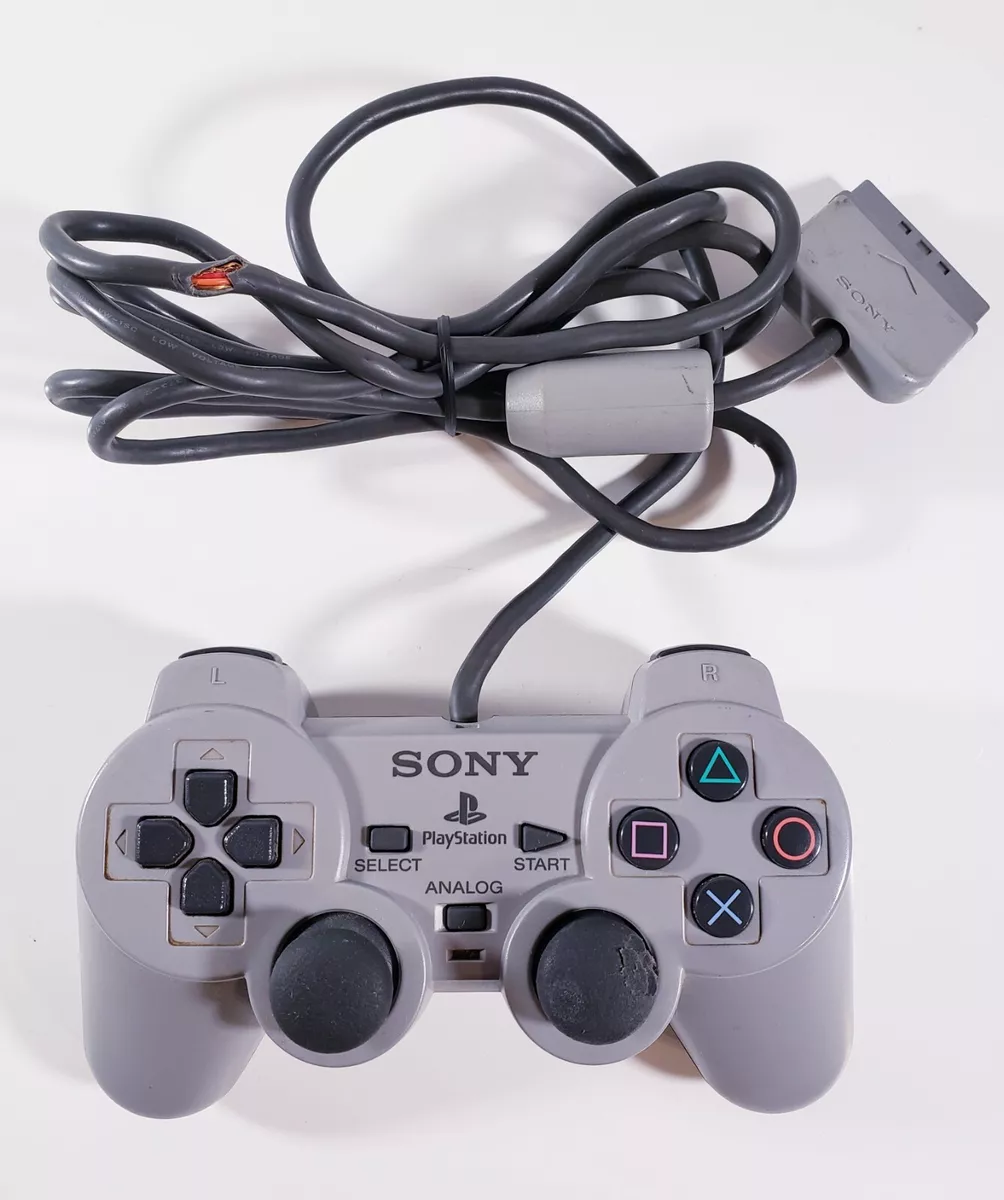 Official Sony PlayStation [SCPH-1200] PS1 PS2 Dual Shock Analog Wired  Controller