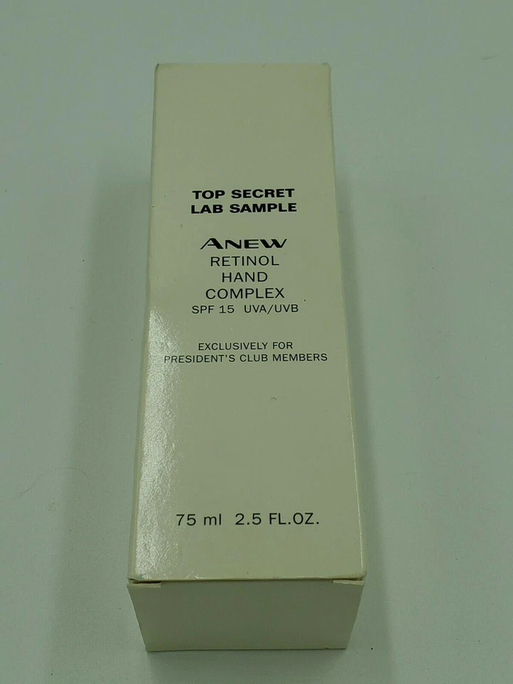 AVON ANEW RETINOL HAND COMPLEX  SPF/FPS 15 UVA / UVB  2.5 FL.OZ./75 ml  New - Image 2 of 3