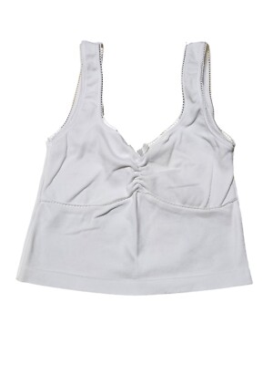 ANWND Beautiful Softness, Slinky Fit, Sport Bra White