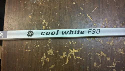 New GE COOL WHITE F30T8/CWFluorescent Bulb 30W - Picture 5 of 6