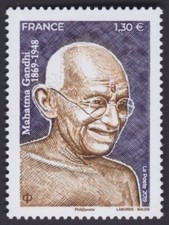 2019 FRANCE N°5346** Mahatma GANDHI, France 2019 MNH