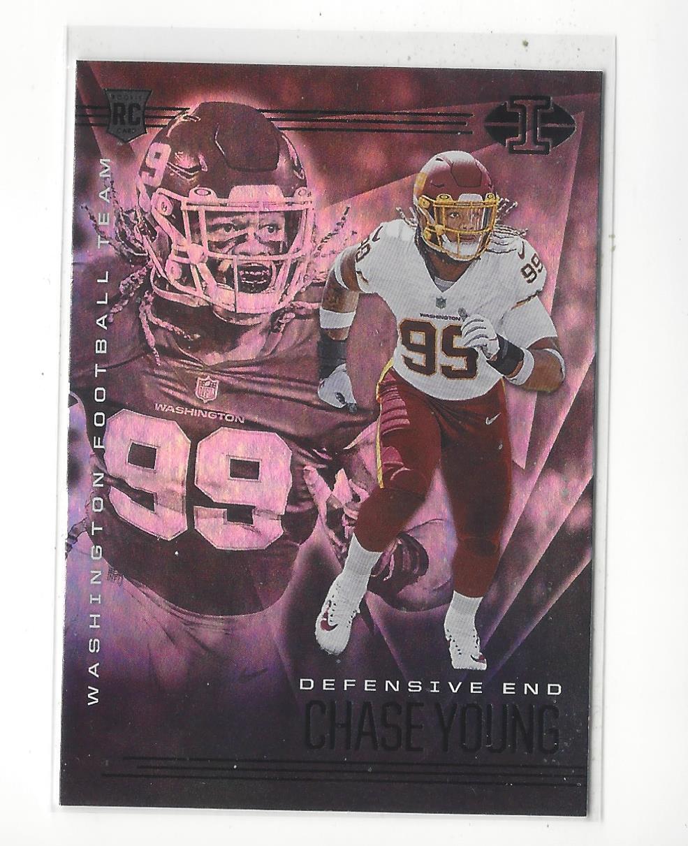 2020 Panini Illusions Retail #25 Chase Young RC Rookie Redskins