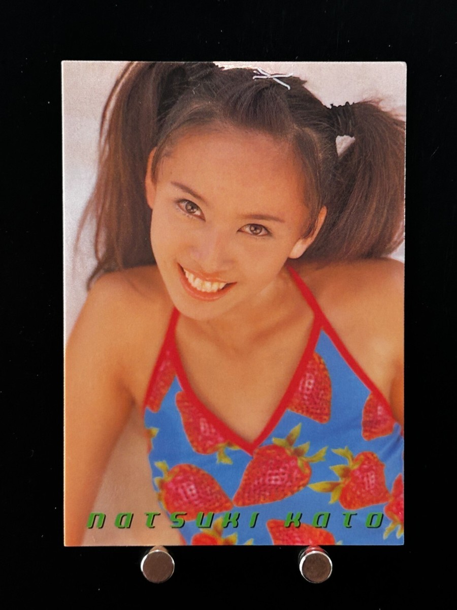 Natsuki Kato Japanese Idol Card 01 Treb Vol.3 Card Japan