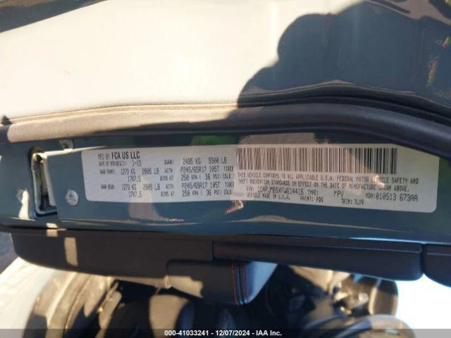 Parasol izquierdo usado se adapta a: Jeep Cherokee 2015 iluminado grado A izquierdo Foto 4 de 4