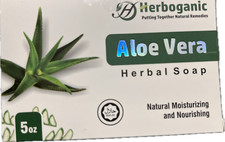 Aloe Vera Herbal Soap 5oz 2 Bars 10oz total