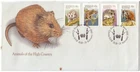 1990 FDC. Australia. High Country Animals. Paw Prints Pict.FDI "COOMA"