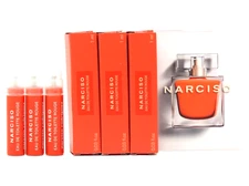 NARCISO RODRIGUEZ NARCISO EDT ROUGE 1.0ml .03fl oz x 3 PERFUME SPRAY SAMPLES