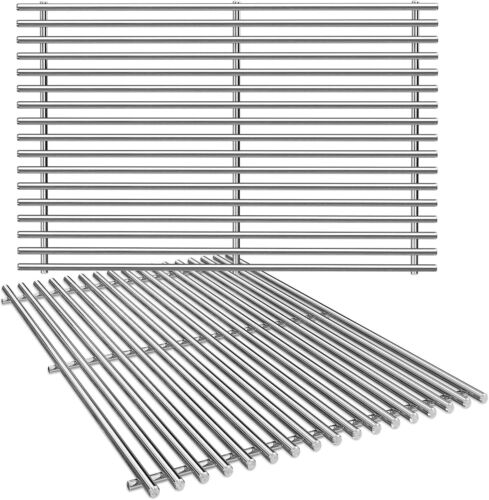 2 Pack Cooking Grates Steel Grill Parts for Weber Genesis 300 Series E330 E310..