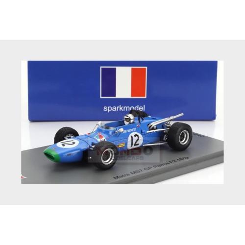 1:43 SPARK Matra Simca F2 Ms7 #12 Reims Gp 1969 P.Rodriguez SF305 Model - Picture 2 of 2