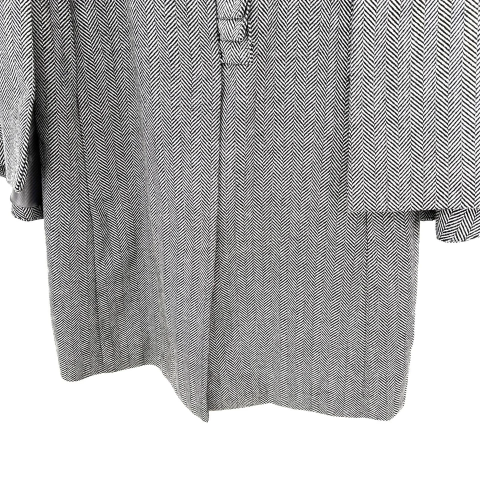 Chaqueta Abrigo Banana Republic X Olivia Palermo TALLA XS Espiga Volantes Capa Foto 4 de 4