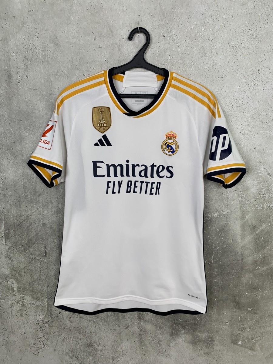 REAL MADRID 2023 2024 HOME FOOTBALL SHIRT #6 NACHO ADIDAS JERSEY