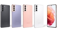 Samsung Galaxy S21 G991B - Original Dummy - Colors: gray - white - pink - violet