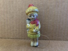 Vintage BISQUE Frozen Charlotte Penny Doll Japan FLAPPER GIRL Doll Cute 60