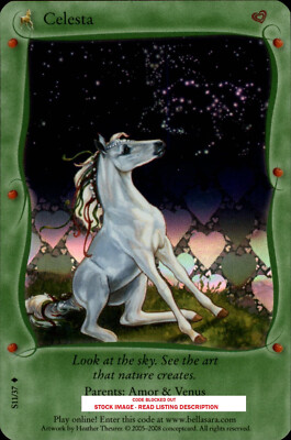 (bs-BABY-S11) S11/37 CELESTA Bella Sara BABY BELLA SERIES Foil/Shiny Card