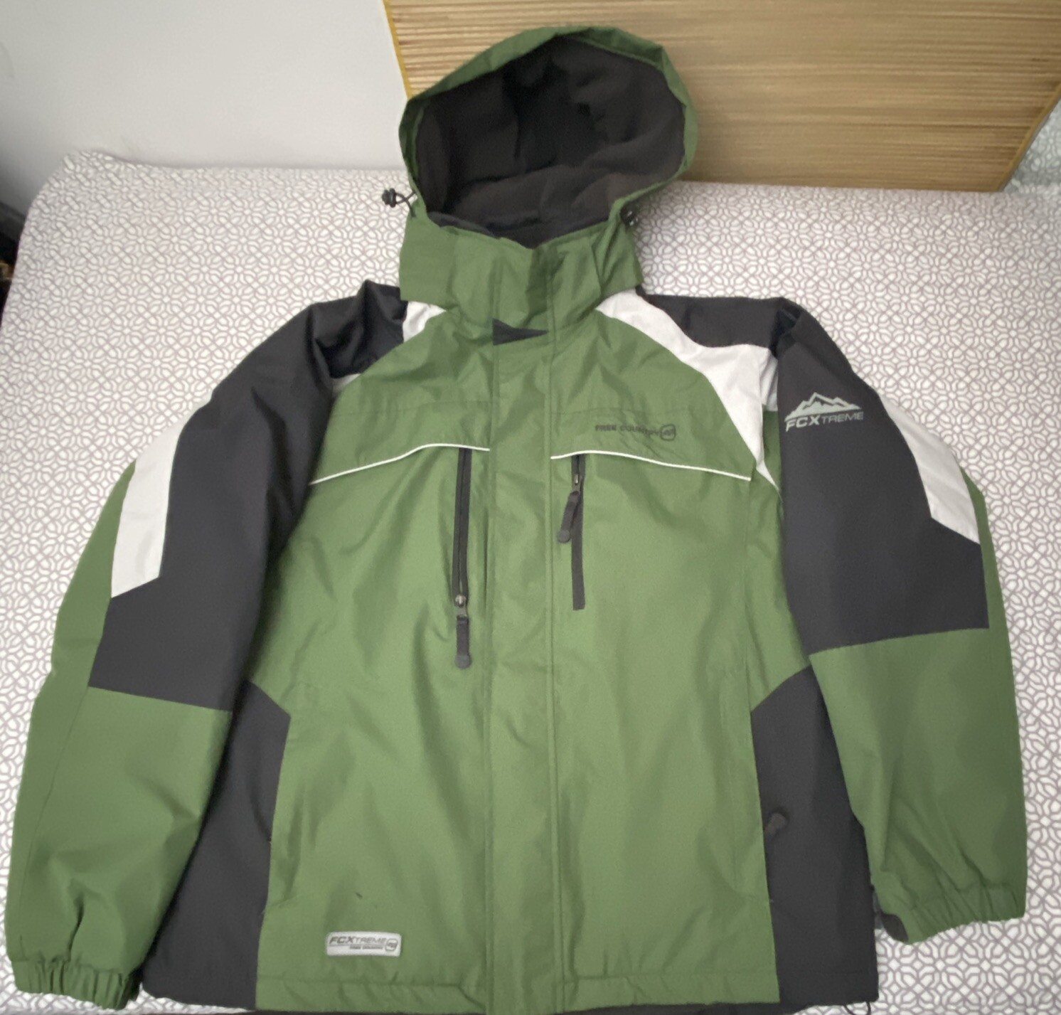 Free Country FCXtreme Snow Jacket Men’s Medium Parka… Gem