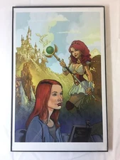 THE GUILD comic book print ~ framed under glass ~ 11x17