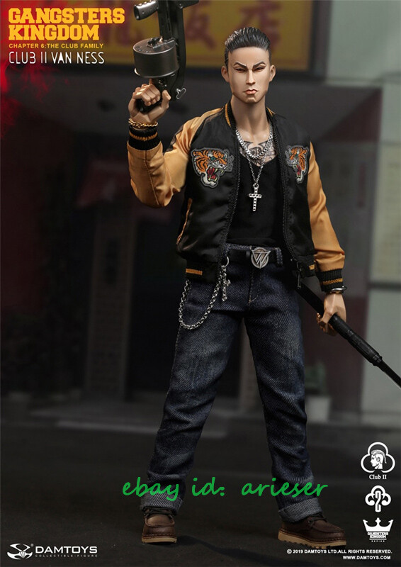 USA DAMTOYS Gangsters Kingdom Club 2 Van Ness 1/6 Scale Action