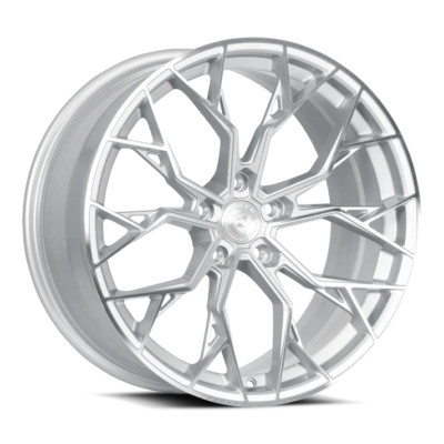 DOLCE Performance Aria 20X10 5X112 ET40 Gloss Silver Machined Face (Qty of 1)
