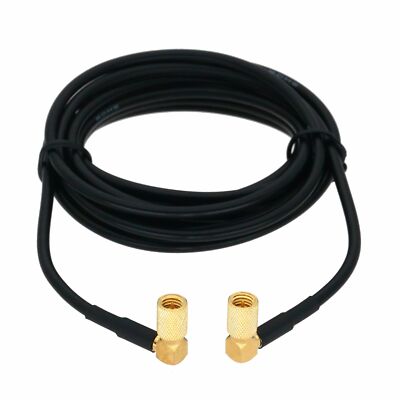 Elbow Microdot Cable For Ultrasonic Olympus GE Krautkramer SONATEST RG174 6~33FT