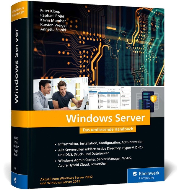 Thumbnail - Rheinwerk Computing - Windows Server - Gebundene Ausgabe Von 2021