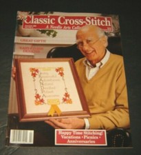 Classic Cross Stitch A Needle Arts Collection June/July1990 Vol 3 No 3