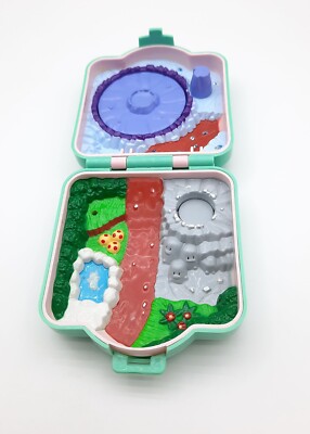 Pokemon Tomy Chibi Poke House mountain playset  polly pocket Diglett Dugtrio