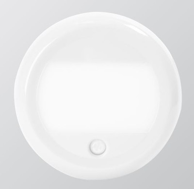 Ecco    Ew0204    4  Circular  Pir  24 Led  Grey