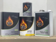 GM / Chevy Code 52 Corvette Yellow Basecoat gallon  Gal Reducer & Gal Clear Kit